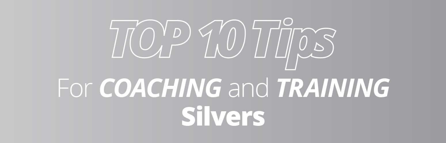 Silver Performance Training Top 10 Tips for Coaching Silver - The 8 Colors of Fitness by Suzanne Brue